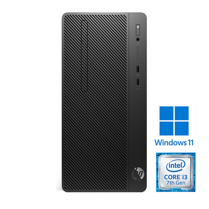 REFURBISHED - HP 290 G1 MICRO TOWER - I3 7100 - 8GB DDR4 - 256GB SSD - COMPUTER