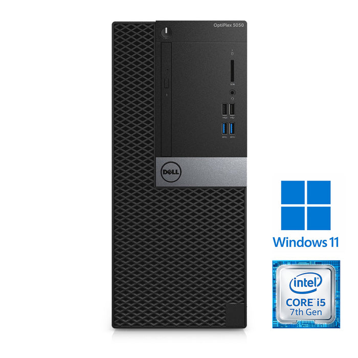 REFURBISHED - DELL OPTIPLEX 5050 MINI TOWER - I5 7500 - 8GB DDR4 - 256GB SSD - COMPUTER