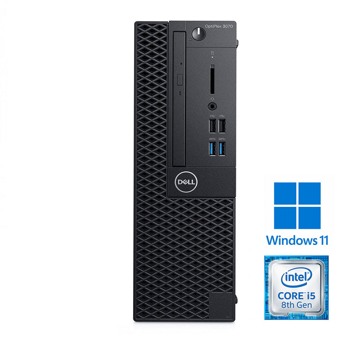REFURBISHED - DELL OPTIPLEX 3070 SFF - I5 8500 - 8GB DDR4 - 256GB SSD - COMPUTER