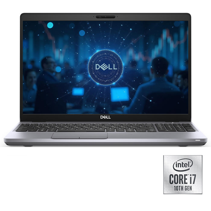 REFURBISHED - DELL LATITUDE 5511 - I7 10850H - 10TH GEN - 32GB DDR4 - 512GB NVME SSD - NVIDIA GEFORCE MX250 - 15.6 INCH - LAPTOP