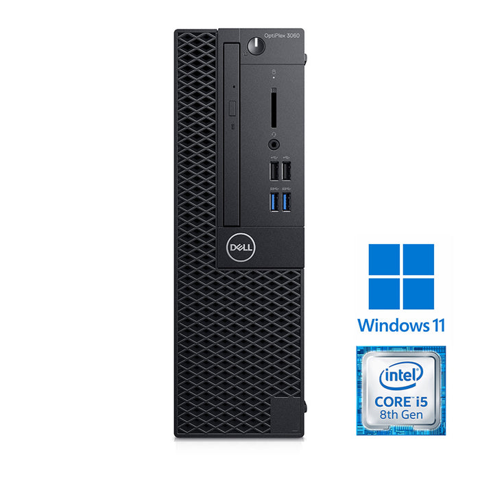 REFURBISHED - DELL OPTIPLEX 3060 SFF - I5 8400 - 8GB DDR4 - 256GB NVME SSD - COMPUTER