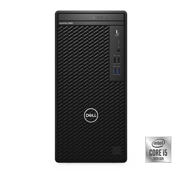 REFURBISHED - DELL OPTIPLEX 3080 - I5 10TH GEN - 8GB DDR4 - 256GB M.2 - COMPUTER