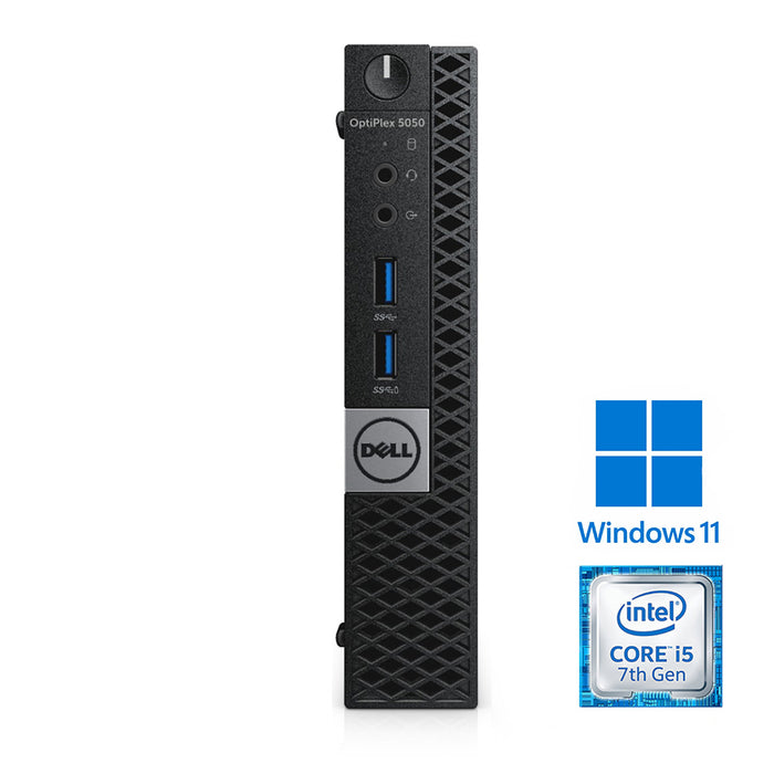 REFURBISHED - DELL OPTIPLEX 5050 MINI PC - I5 7500T - 8GB DDR4 - 256GB SSD - COMPUTER