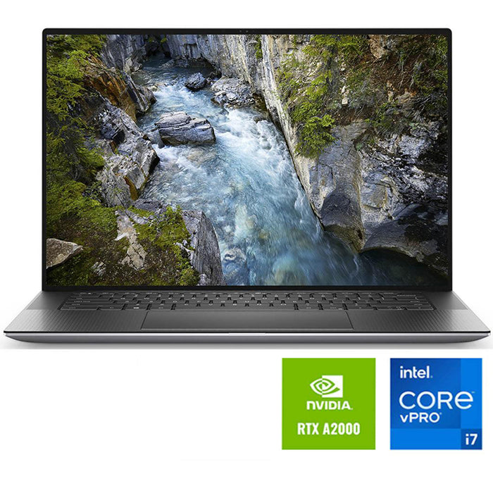 REFURBISHED - DELL PRECISION 5560 - I7-11850H - 11TH GEN - 16GB DDR4 - 512GB NVME SSD - 4GB NVIDIA RTX A2000 - 15.6INCH - LAPTOP
