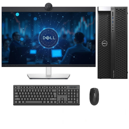 REFURBISHED - DELL PRECISION 5820 - XEON - W-2255 - 64GB DDR4 - 1TB SSD - 8GB NVIDIA QUADRO P4000 - 27 INCH - DELL - P2724DEB - WQHD LED - COMPUTER SET - AUTOCAD WORKSTATION
