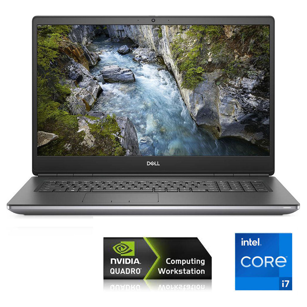 REFURBISHED - DELL PRECISION 7750 - I7 10875H - 10TH GEN - 64GB DDR4 - 512GB NVME SSD - 8GB NVIDIA QUADRO RTX 4000 - 17.3 INCH - LAPTOP - AUTOCAD WORKSTATION - B-GRADE