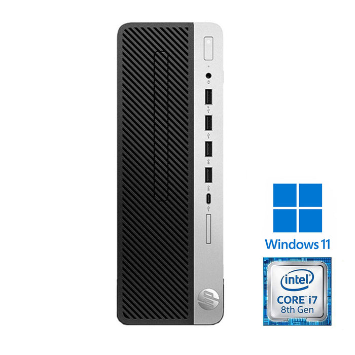 REFURBISHED - HP PRODESK 600 G5 SFF - I7 8700 8TH GEN - 8GB DDR4 - 256GB SSD - COMPUTER