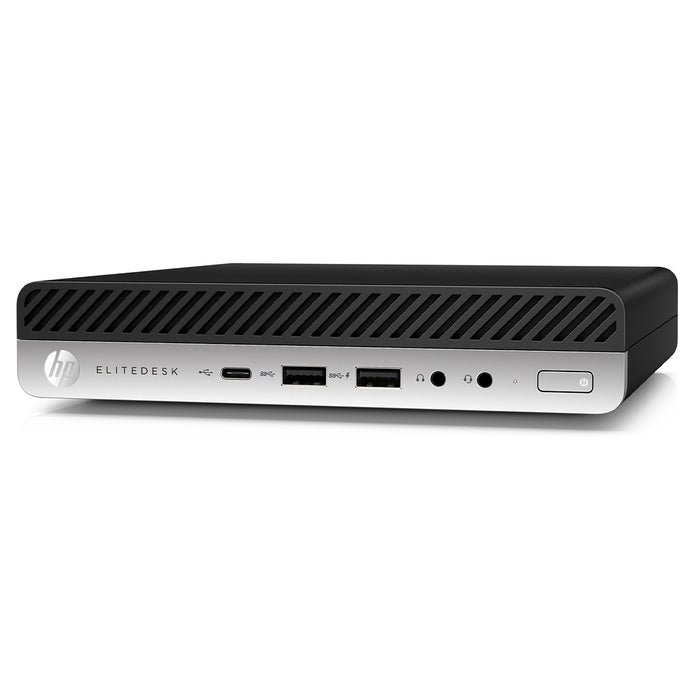 REFURBISHED - HP ELITEDESK 705 G4 MINI PC - AMD RYZEN 5 PRO - 8GB DDR4 - 256GB SSD - COMPUTER