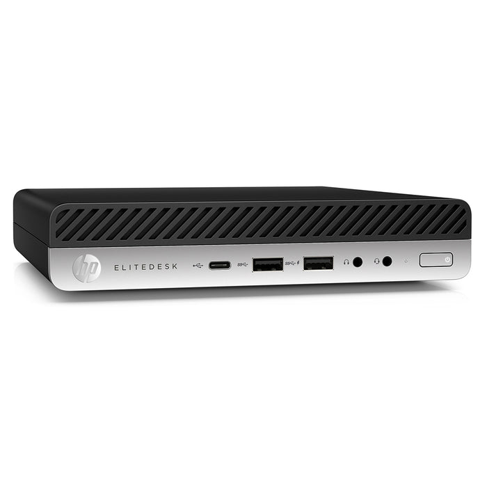 REFURBISHED - HP ELITEDESK 705 G4 MINI PC - AMD RYZEN 5 PRO - 8GB DDR4 - 256GB SSD - COMPUTER
