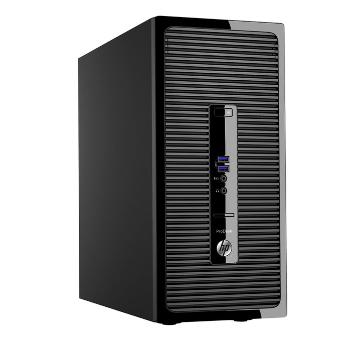 REFURBISHED - HP PRODESK 400 G3 MICRO TOWER - I5 6500 - 8GB DDR4 - 256GB SSD + 19INCH - GENERIC - LCD - COMPUTER SET - C-GRADE