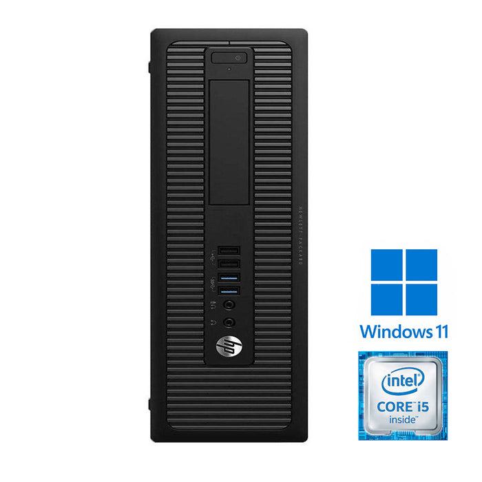 REFURBISHED - HP ELITEDESK 800 G2 SFF - I5 6500 - 8GB DDR4 - 128GB SSD - COMPUTER