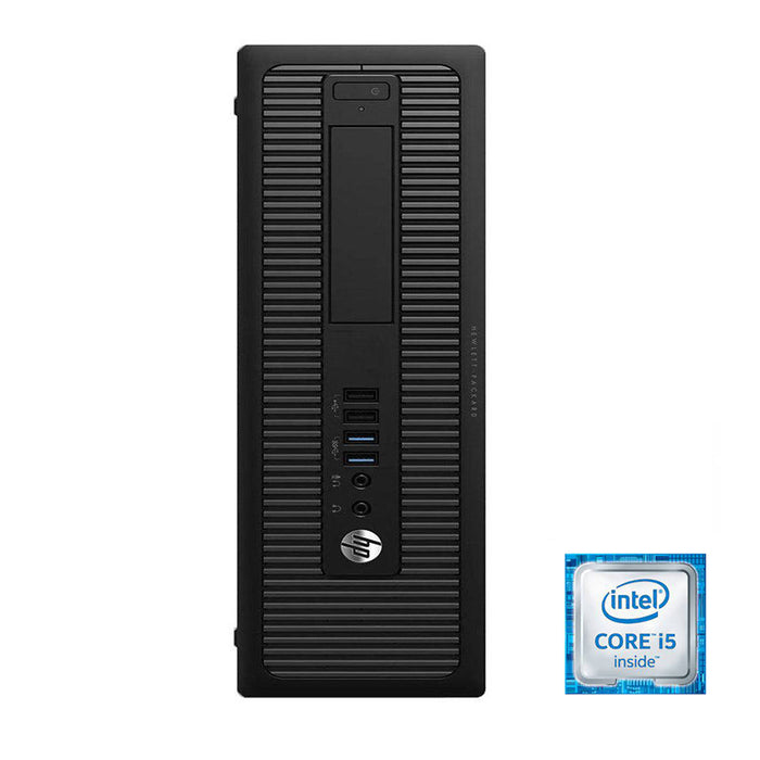 REFURBISHED - HP ELITEDESK 800 G2 SFF - I5 6500 - 8GB DDR4 - 256GB SSD - COMPUTER