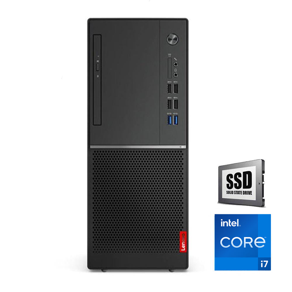 REFURBISHED - LENOVO V530 - DESKTOP TOWER - I7 8700 - 8TH GEN - 8GB DDR4 - 256GB SSD - COMPUTER - B-GRADE