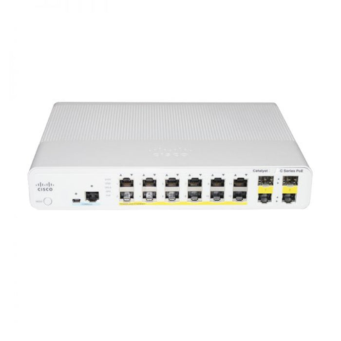 REFURBISHED - CISCO CATALYST - 3560-C PoE 12 WS - C3560C - 12PC-S V01 - SWITCH - NETWORKING