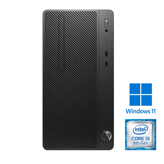 REFURBISHED - HP 290 G2 MICRO TOWER - I5 8500 - 8GB DDR4 - 240GB SSD - COMPUTER