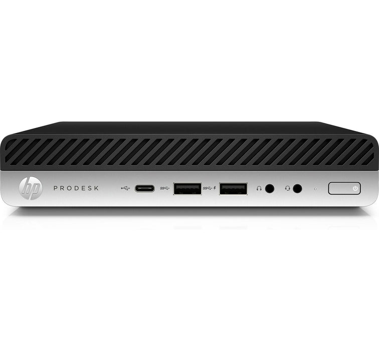 REFURBISHED - HP PRODESK 600 G5 MINI PC - I5 9500T - 8GB DDR4 - 256GB M.2 SSD - MS OFFICE 2021 - 20 INCH - PHILIPS - LED - COMPUTER SET - B-GRADE