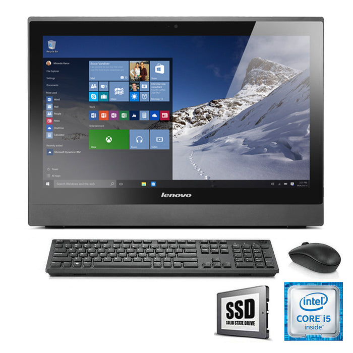 REFURBISHED - LENOVO S400Z - I5 6200U - 8GB DDR4 - 256GB SSD - 21.5 INCH - ALL IN ONE