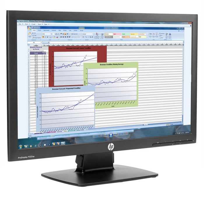 REFURBISHED - HP PRODISPLAY P222VA - 21.5INCH - LED - COMPUTER MONITOR