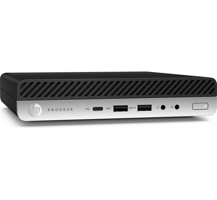 REFURBISHED - HP PRODESK 600 G5 MINI PC - I5 9500T - 8GB DDR4 - 256GB M.2 SSD - MS OFFICE 2021 - 20 INCH - PHILIPS - LED - COMPUTER SET - B-GRADE