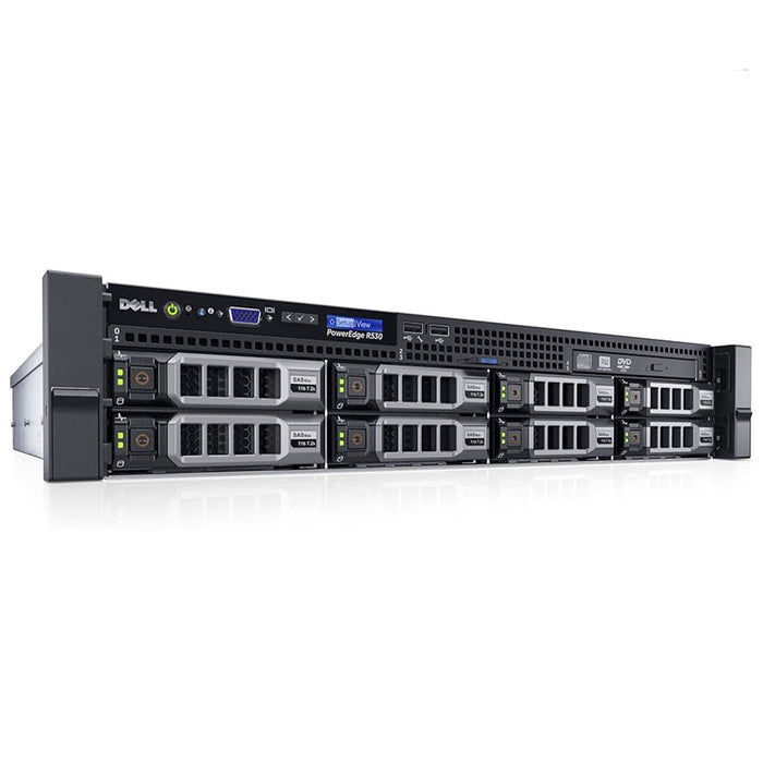 REFURBISHED - DELL PowerEdge R530 - XEON E5-2640 V4 - 10 CORE CPU - 128GB RAM - 24TB STORAGE - SERVER