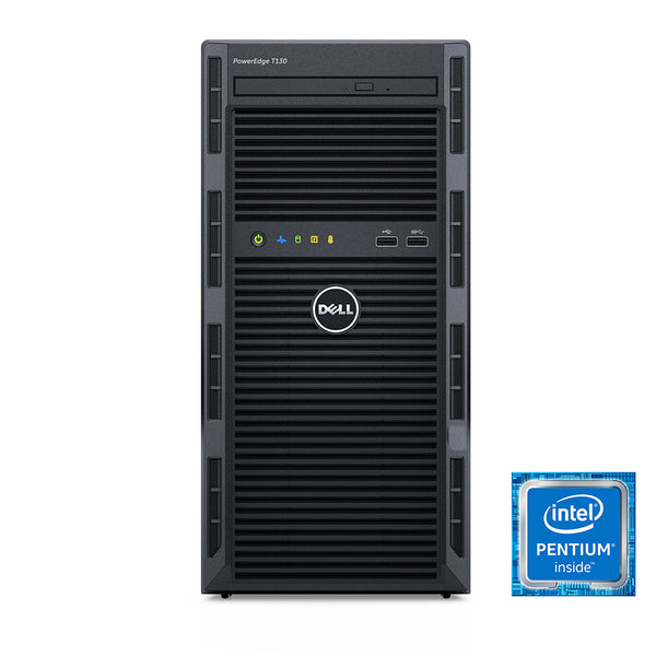 REFURBISHED - DELL PowerEdge T130 - PENTIUM G4500 - 500GB SSD - 8GB DDR4 RAM - SERVER