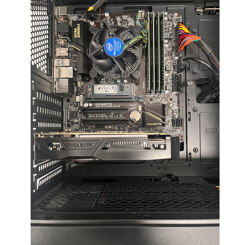 REFURBISHED - ANTEC NX260 TOWER - I7 6TH GEN - 32GIG DDR4 - 256GB M.2 SSD - GEFORCE GTX 1050 2GB - COMPUTER - A-GRADE