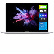 REFURBISHED - APPLE MACBOOK PRO A2159 2019 - CORE I5 8TH GEN - 8GB RAM - 128GB NVME - SILVER - 13.3 INCH - LAPTOP - Go Gadgets SA
