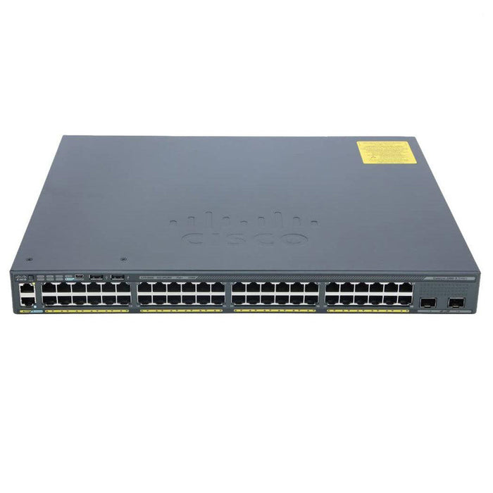 REFURBISHED - CISCO CATALYST - 2960-X POE+ 48 WS-C2960X-48FPD-L V01 - 48X 10/100/1000 ETHERNET PoE+ PORTS - SWITCH - NETWORKING - B-GRADE