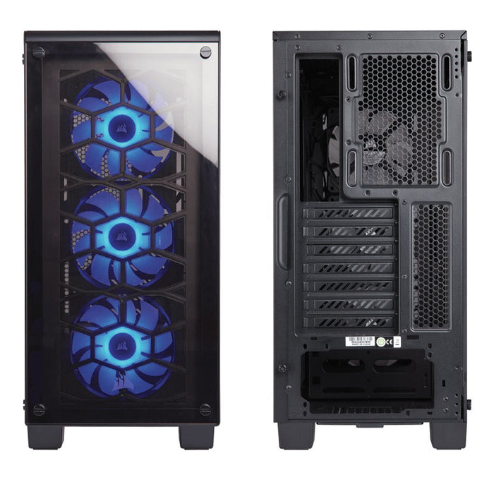 REFURBISHED - CORSAIR CRYSTAL 460X - I7 7700K - 32GB DDR4 - 256GB SSD - NVIDIA GEFORCE GTX 1080 8GB - COMPUTER