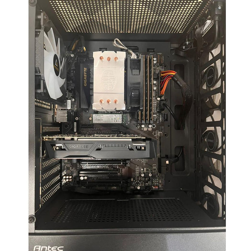 REFURBISHED - ANTEC AX27 RGB ELITE TOWER - I7 7TH GEN - 32GIG DDR4 - 256GB M.2 SSD - NVIDIA GEFORCE GTX 1050 2GB - COMPUTER - A-GRADE