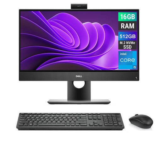 REFURBISHED - DELL OPTIPLEX 3280 - I5 10TH GEN - 16GB DDR4 - 512GB NVME - 21.5 INCH - ALL IN ONE - Go Gadgets SA