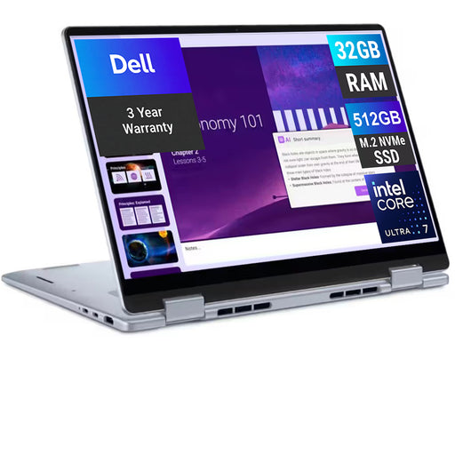 DELL PRO 14 PLUS 2-1 TOUCH PB16250 - ULTRA 7 255U - 32GB DDR5 - 512GB NVME - 14INCH - LAPTOP - BOXED DEMO