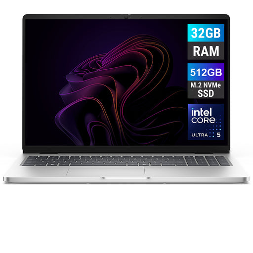 REFURBISHED - DELL PRO 16 PC16250 - ULTRA 5 235U - 32GB DDR5 - 512GB NVME - 16INCH - LAPTOP