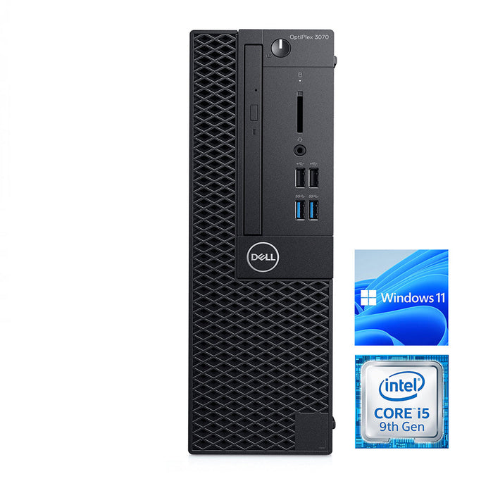 REFURBISHED - DELL OPTIPLEX 3070 SFF - I5 9500 - 16GB DDR4 - 512GB SSD - COMPUTER