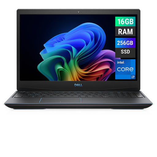 REFURBISHED - DELL G3 3590 - I7 9TH GEN - 16GB DDR4 - 256GB NVME - NVIDIA GEFORCE GTX 1650 - 15.6 INCH - LAPTOP