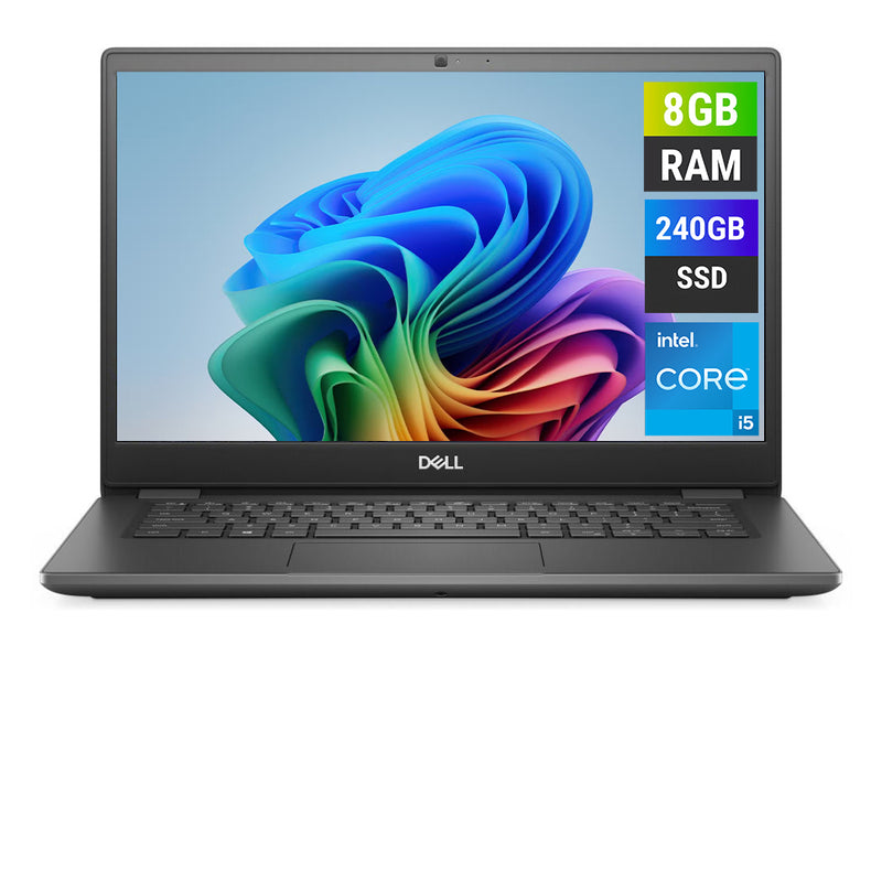 REFURBISHED - DELL LATITUDE 3410 - I5 10TH GEN - 8GB DDR4 - 240GB NVME - 14INCH - LAPTOP