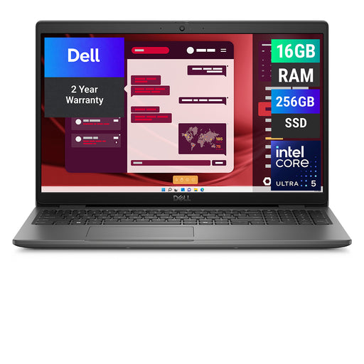 REFURBISHED - DELL LATITUDE 3550 - ULTRA 5 125U - 16GB DDR5 - 256GB NVME - 15.6 INCH - LAPTOP