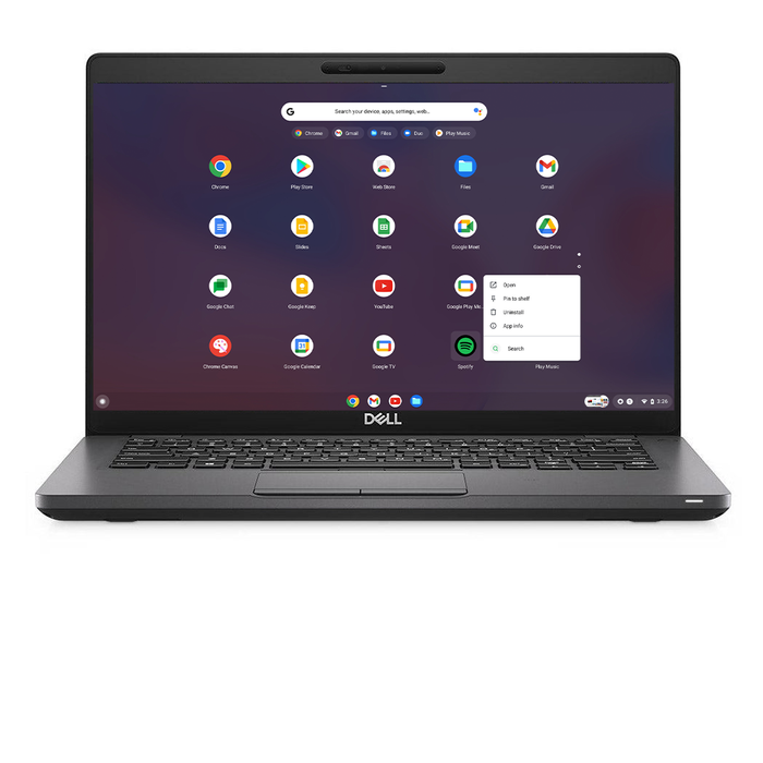 REFURBISHED - DELL LATITUDE 5400 CHROMEBOOK - I5 8250U - 8GB DDR4 - 64GB NVME SSD - 14 INCH - LAPTOP