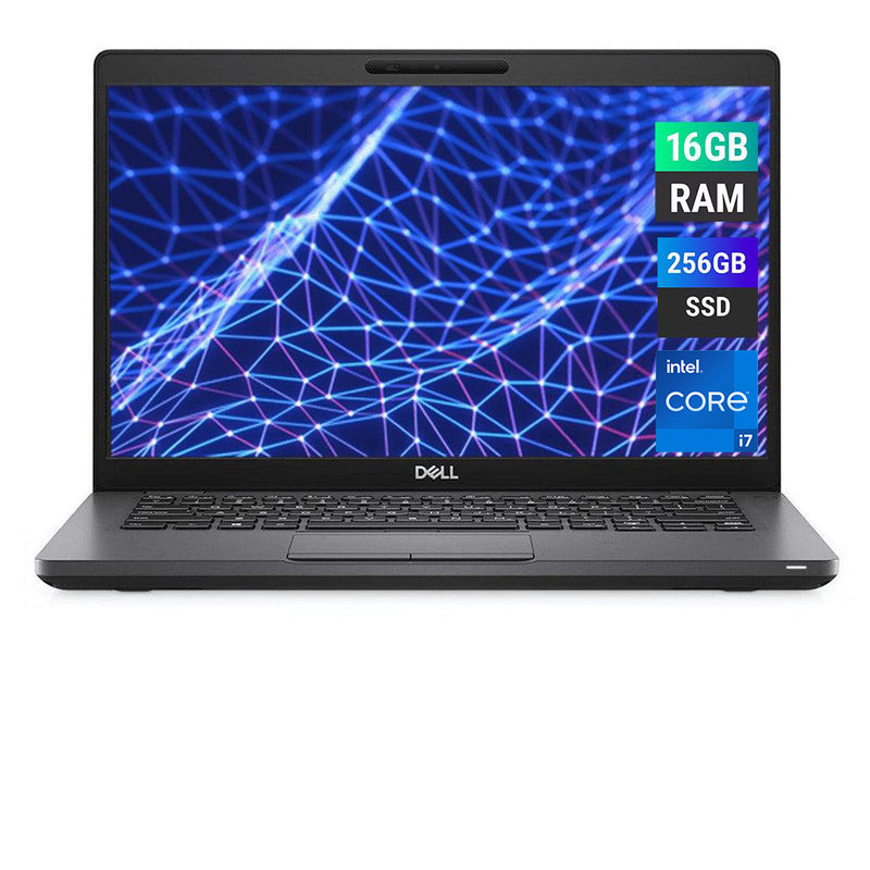 REFURBISHED - DELL LATITUDE 5400 - I7 8TH GEN - 16GB DDR4 - 256GB SSD - 14 INCH - LAPTOP
