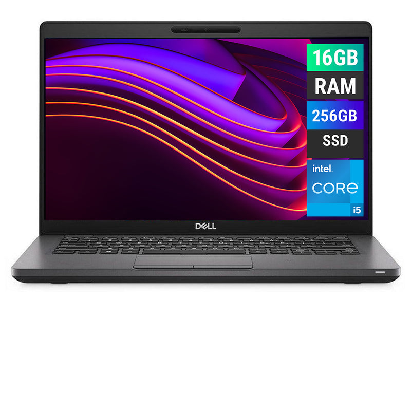 REFURBISHED - DELL LATITUDE 5401 - I5 9TH GEN - 16GB DDR4 - 256GB NVME - 14 INCH - TOUCH SCREEN - LAPTOP