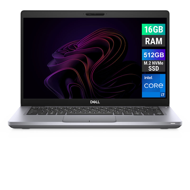 REFURBISHED - DELL LATITUDE 5411 - I7 10TH GEN - 16GB DDR4 - 512GB NVME - 14 INCH - LAPTOP - C-GRADE