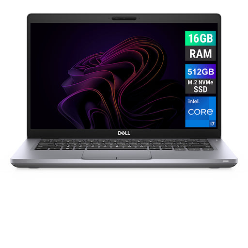 REFURBISHED - DELL LATITUDE 5411 - I7 10TH GEN - 16GB DDR4 - 512GB NVME - 14 INCH - LAPTOP - C-GRADE