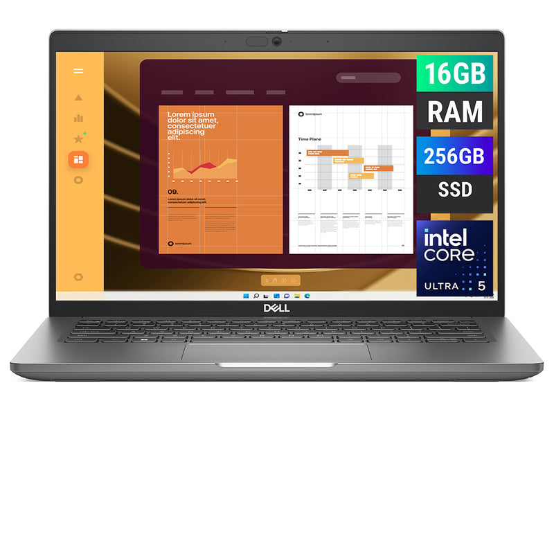 REFURBISHED - DELL LATITUDE 5450 - ULTRA 5 135U - 16GB DDR5 - 256GB NVME - 14 INCH - LAPTOP