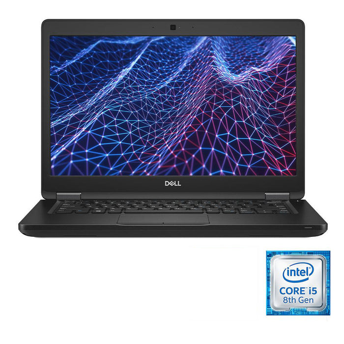 REFURBISHED - DELL LATITUDE 5490 - I5 8250U - 16GB DDR4 - 256GB SSD - 14 INCH - LAPTOP