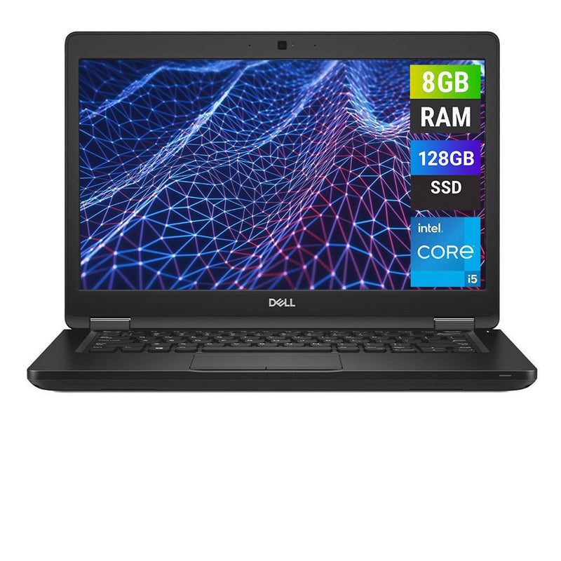 REFURBISHED - DELL LATITUDE 5480 - I5 7TH GEN - 8GB DDR4 - 128GB SSD - 14 INCH - LAPTOP