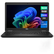 REFURBISHED - DELL LATITUDE 5580 - I7 7TH GEN - 16GB DDR4 - 256GB SSD - 15.6INCH - LAPTOP