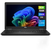 REFURBISHED - DELL LATITUDE 5580 - I5 7TH GEN - 8GB DDR4 - 256GB SSD - 15.6INCH - TOUCH SCREEN - LAPTOP