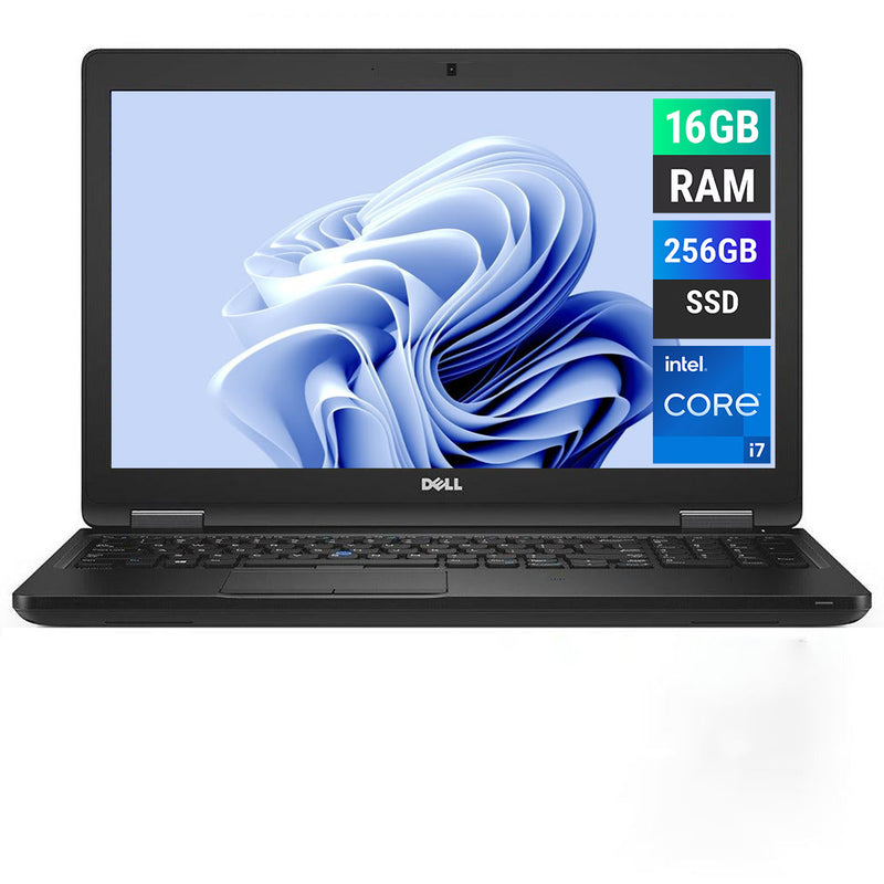 REFURBISHED - DELL LATITUDE 5590 - I7 8TH GEN - 16GB DDR4 - 256GB SSD - 15.6INCH - LAPTOP