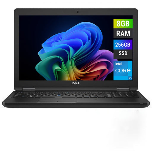 REFURBISHED - DELL LATITUDE 5590 - I5 8TH GEN - 8GB DDR4 - 256GB SSD - 15.6INCH - LAPTOP
