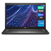 REFURBISHED - DELL LATITUDE 7400 - I5 8TH GEN - 16GB DDR4 - 256GB SSD - 14 INCH - TOUCH SCREEN - LAPTOP